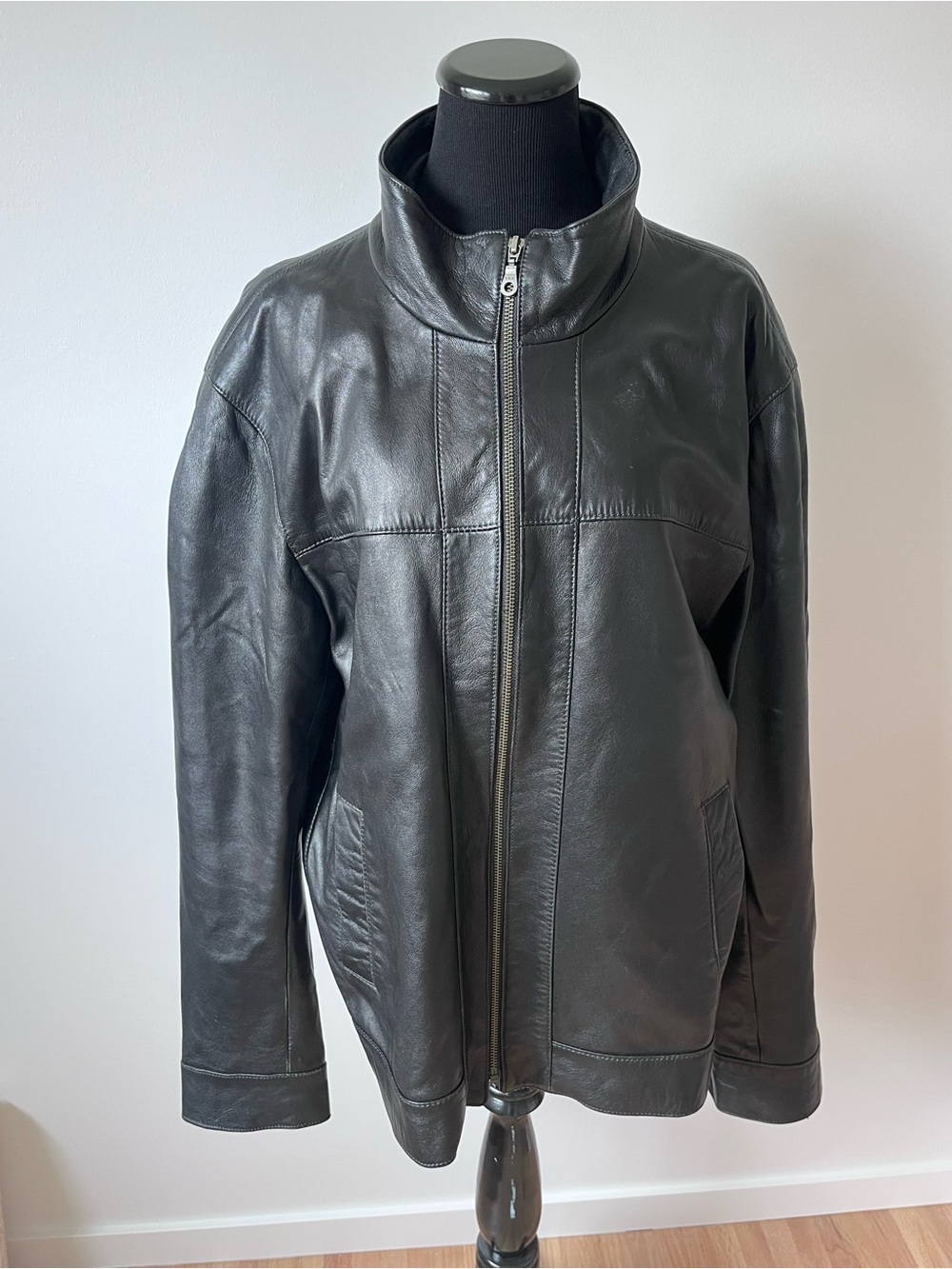 Danier Black Leather Jacket